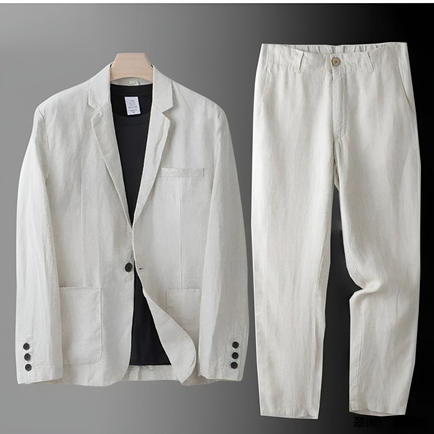 Alberto™ | Conjunto de lino elegante