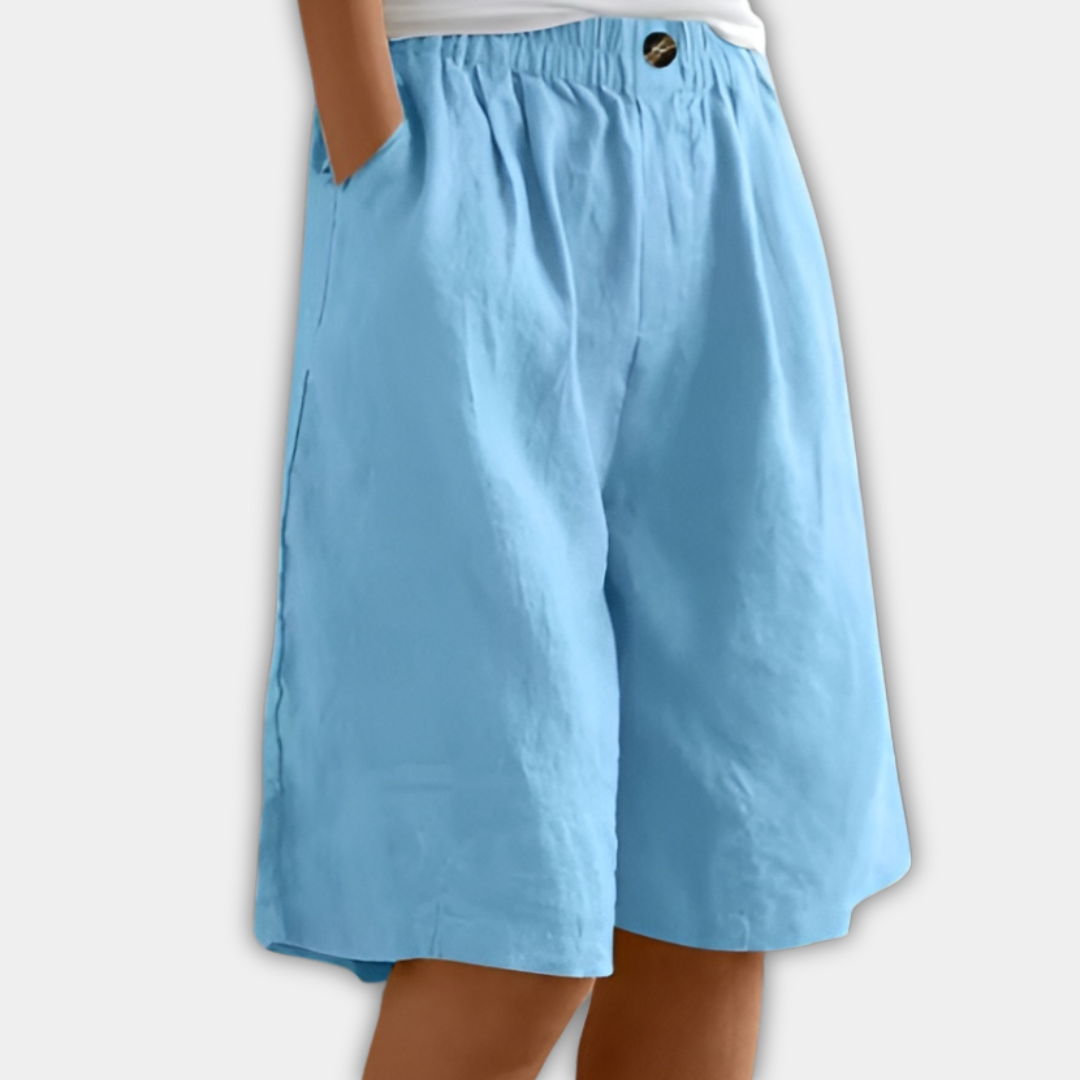 Alba® | Shorts Amplios de Tiempo Libre