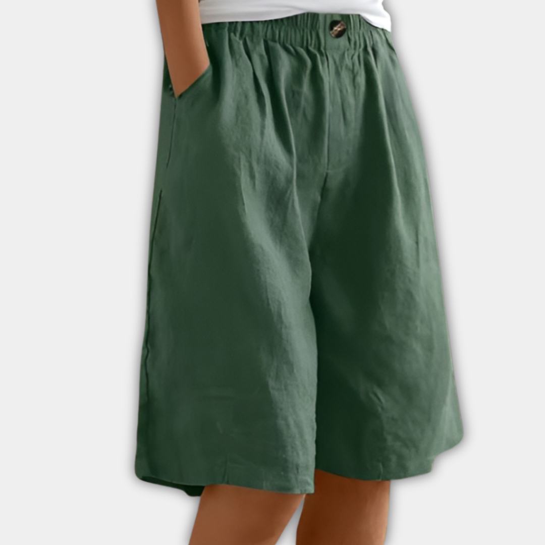 Alba® | Shorts Amplios de Tiempo Libre