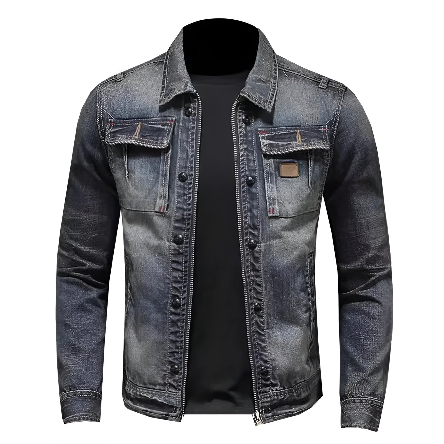 Xavi™ | Chaqueta Vaquera Premium 75% Algodón (Casi agotado)