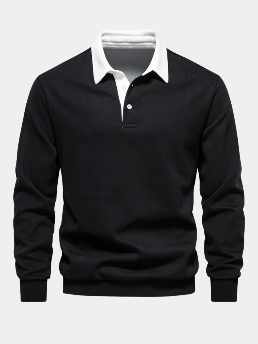 LUIS™ | SWEAT POLO OTOÑAL - ESTILO Y COMODIDAD SIN ESFUERZO