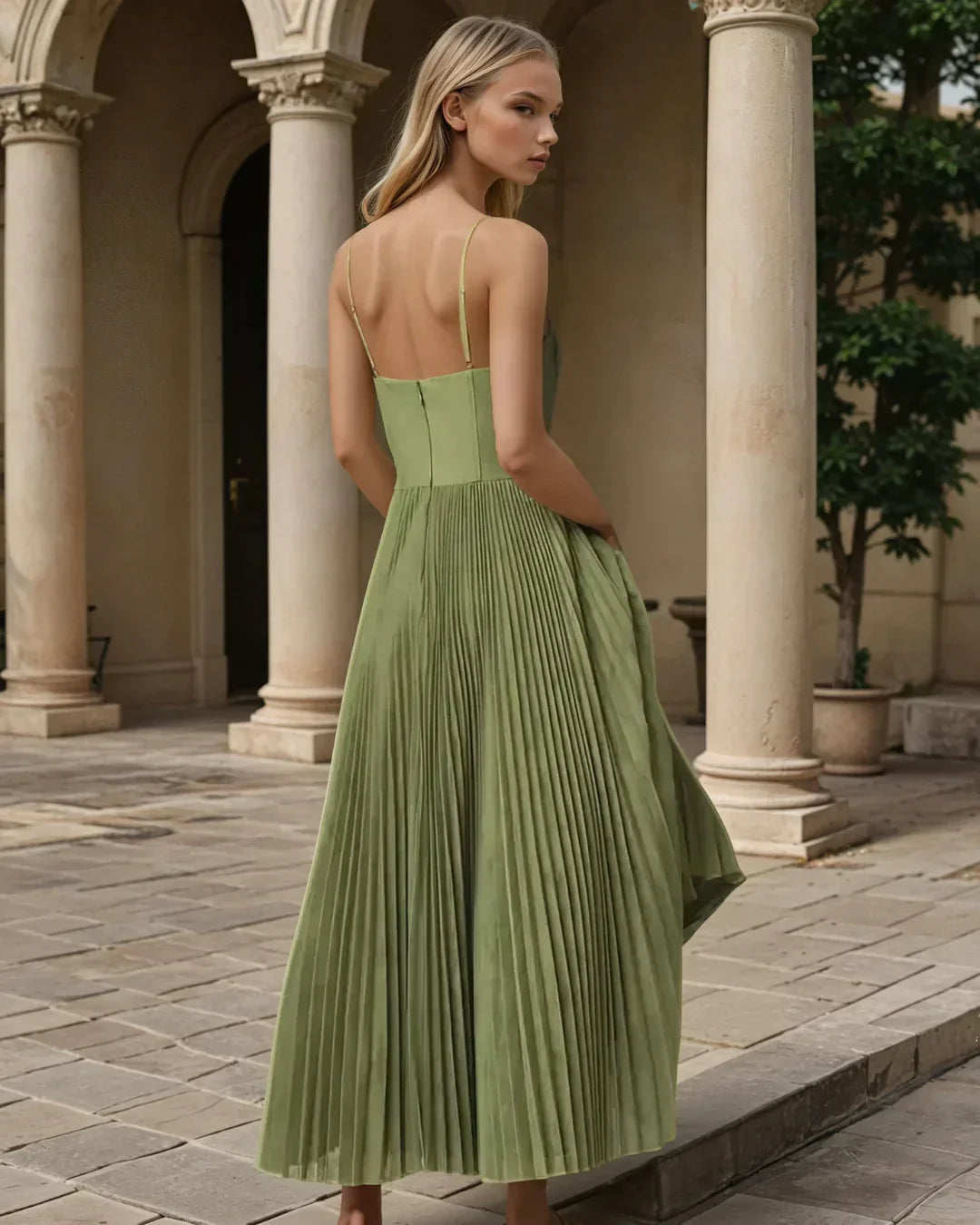 Olivia™ | Vestido con Espalda Descubierta