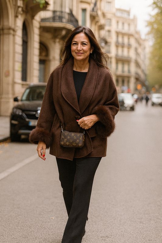 BEATRIZ™ | ABRIGO DELANA ELEGANTE