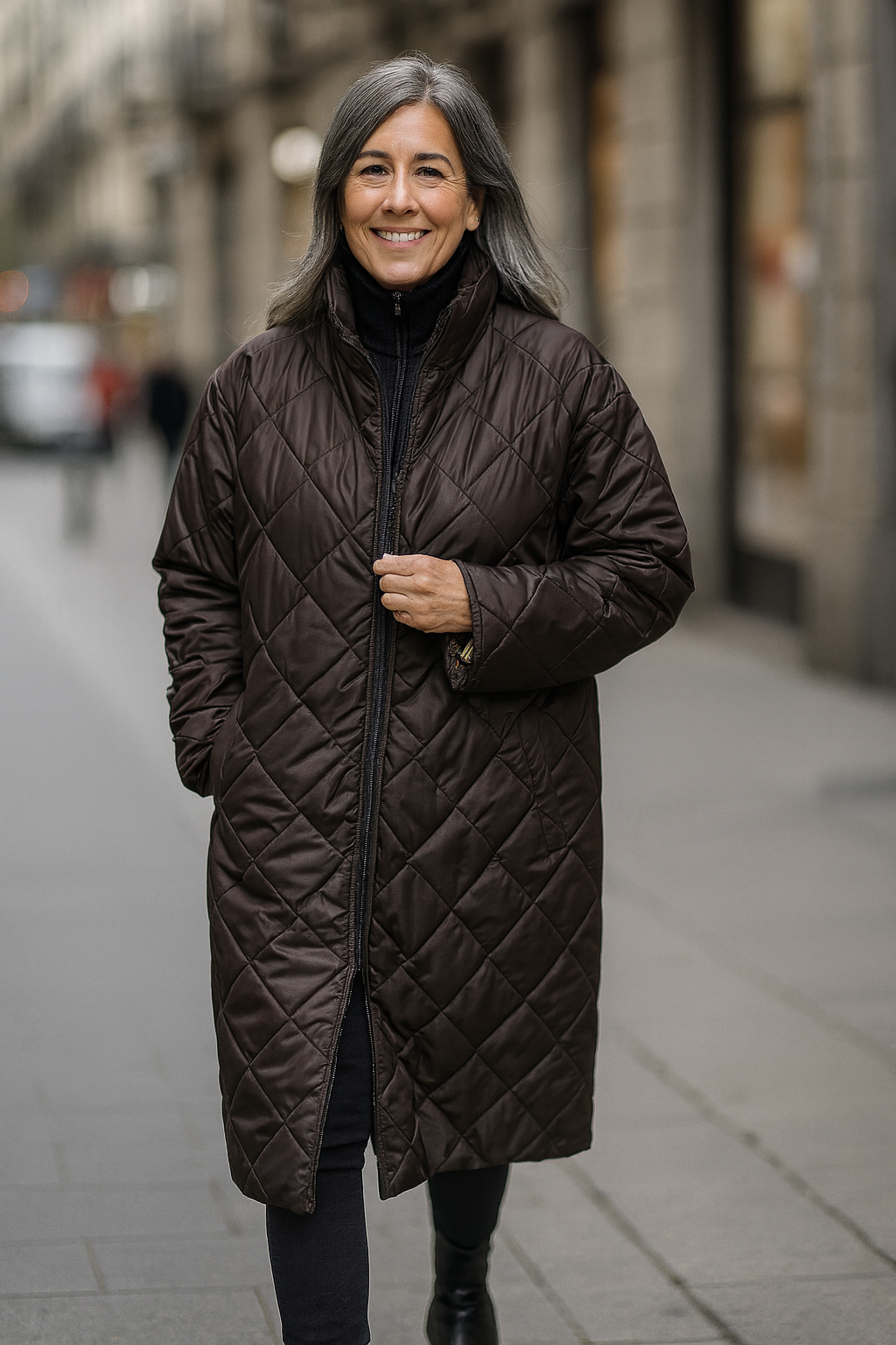 ESPERANZA™ | ABRIGO ACOLCHADO REVERSIBLE