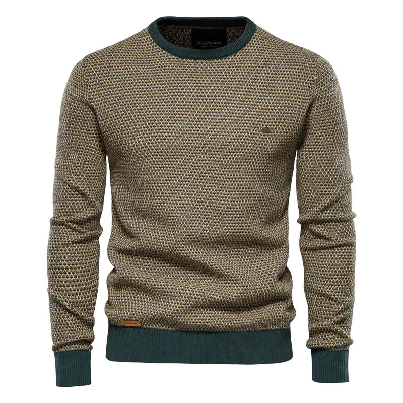 DUMONT LYON ™ | PULL TARTAN HOMME