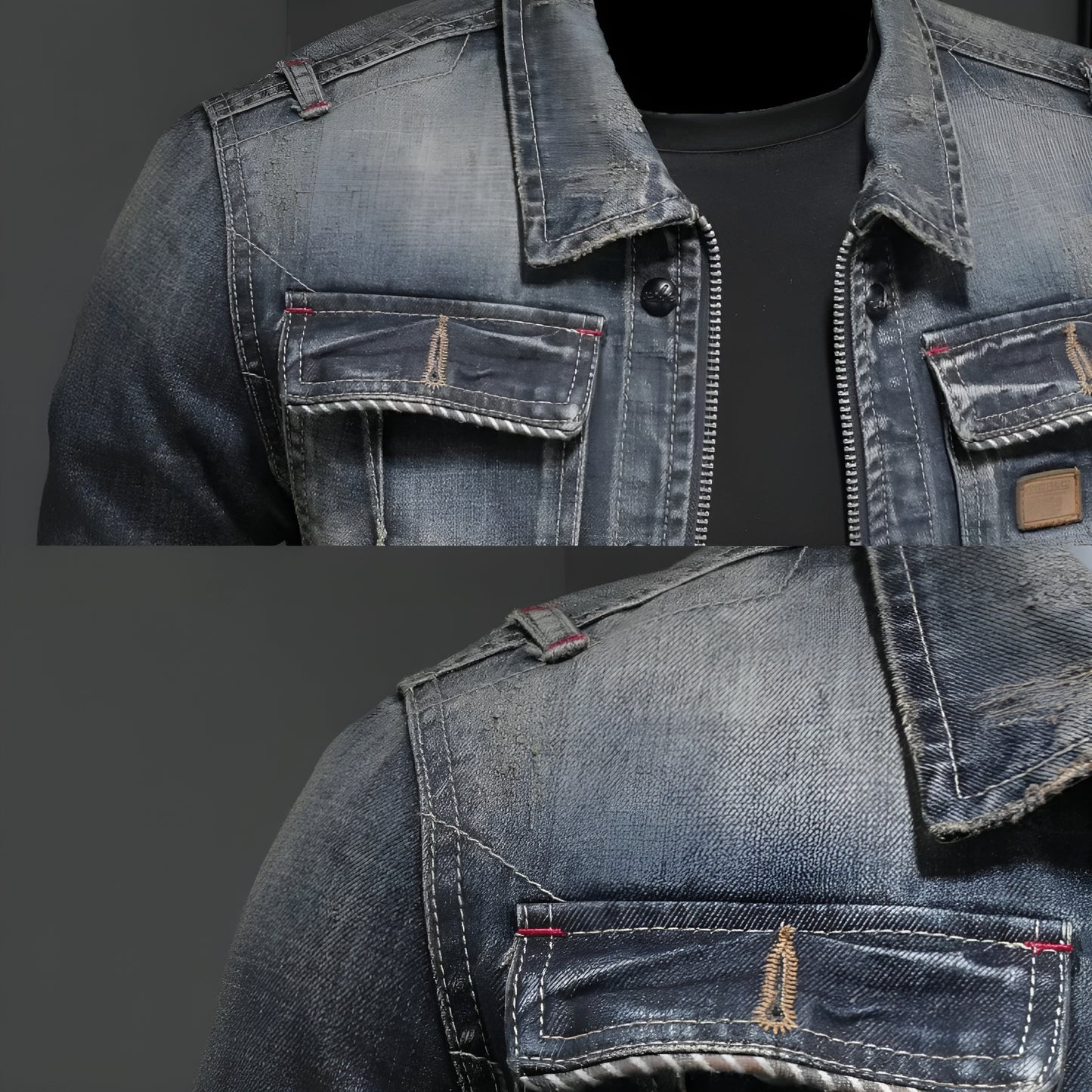Xavi™ | Chaqueta Vaquera Premium 75% Algodón (Casi agotado)