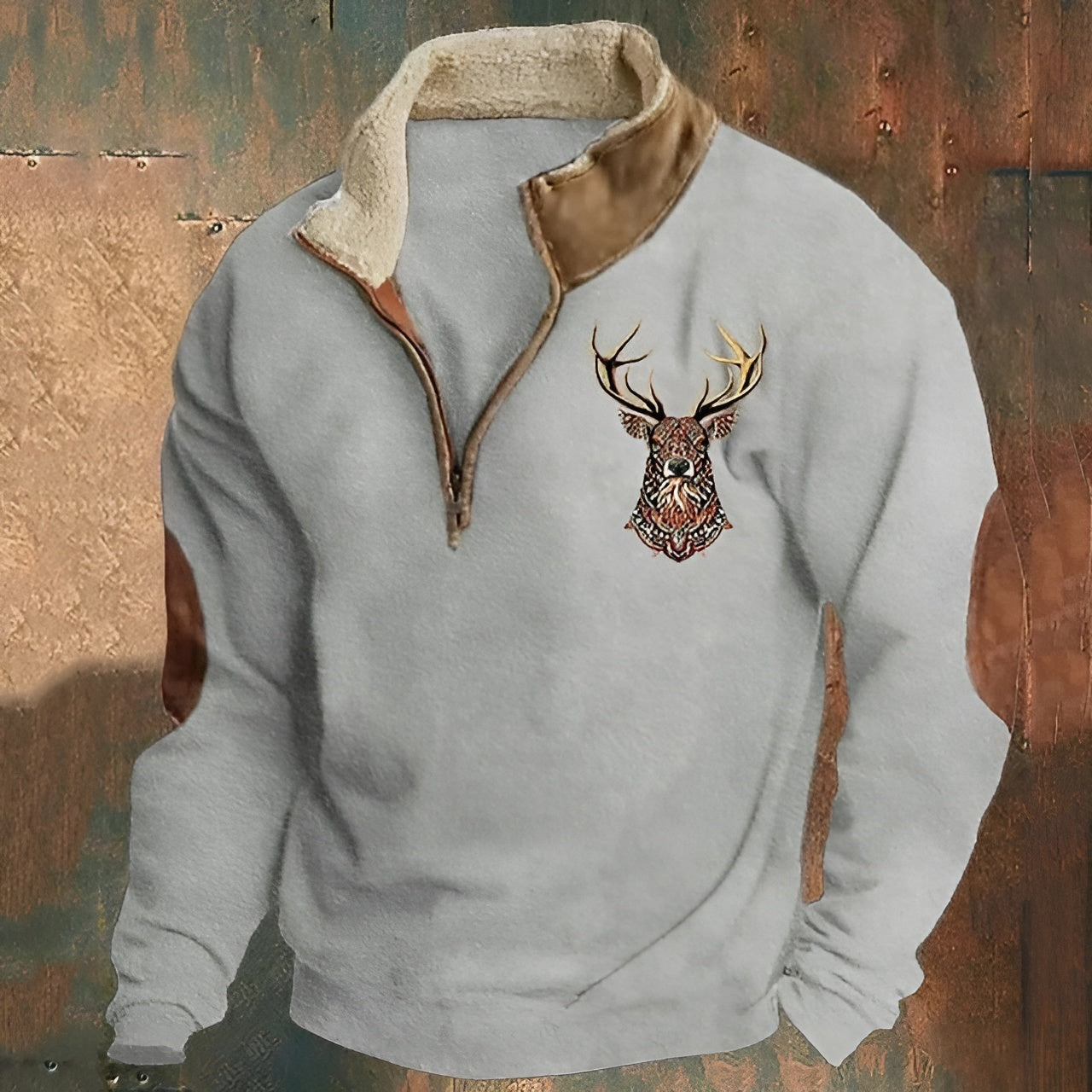 NÉSTOR™ | JERSEY CON DETALLE DE CIERVO