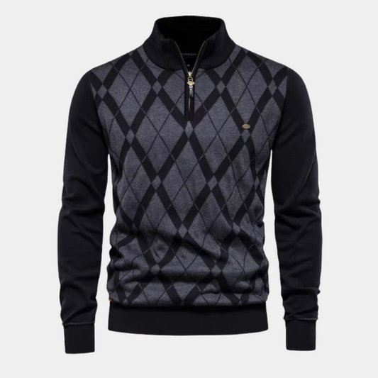 DUMONT LYON™ | PULL HOMME AVEC MI-ZIP