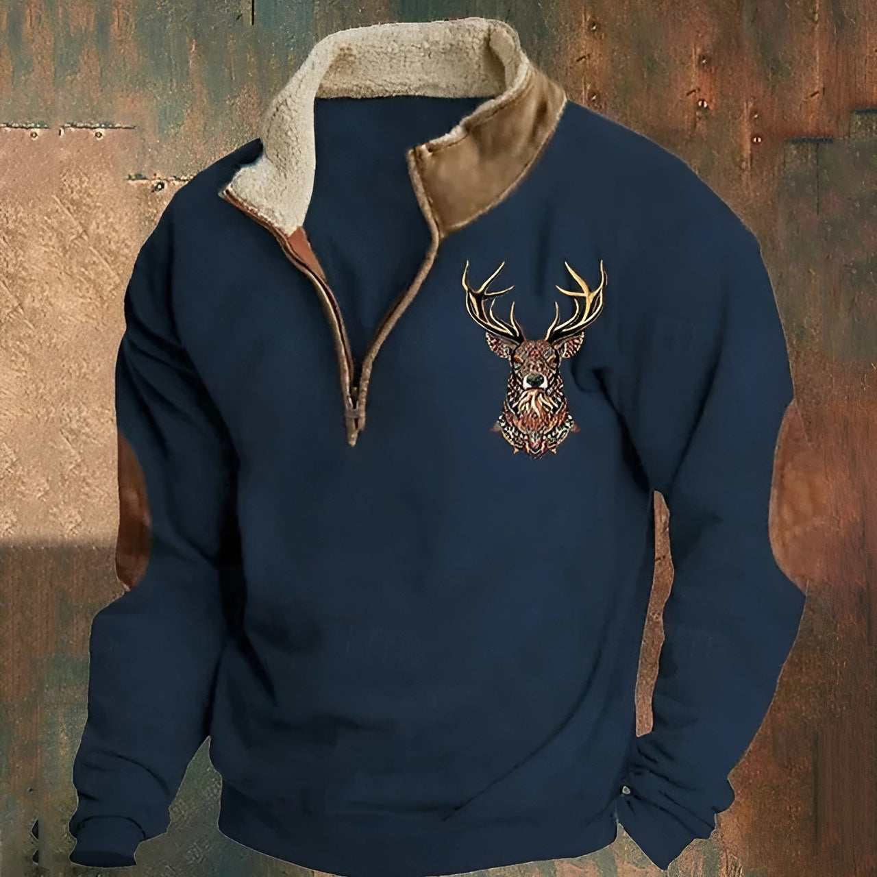 NÉSTOR™ | JERSEY CON DETALLE DE CIERVO