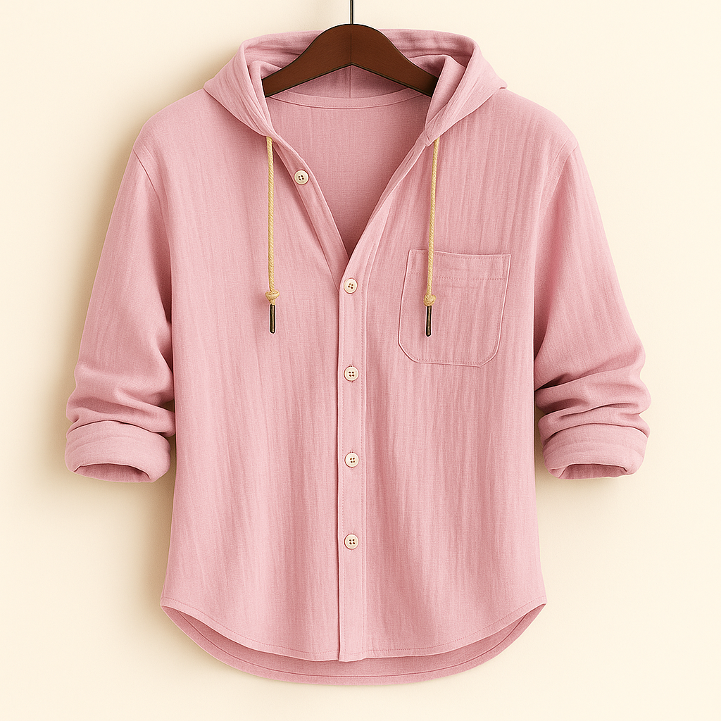 Alonso™ | Camisa Luxury de Algodón Suave con Capucha