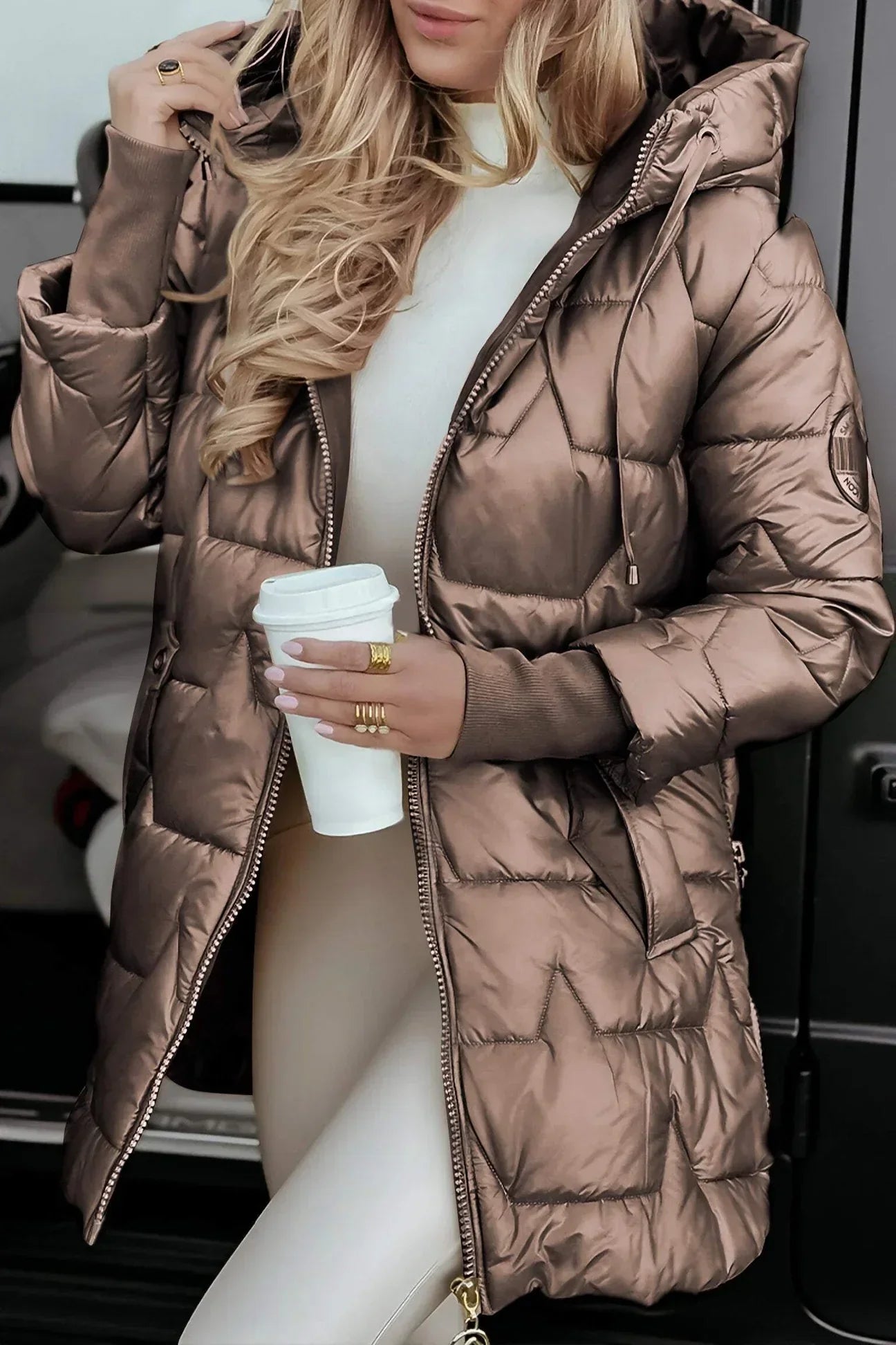 Marisol™ | Abrigo de Invierno con Capucha Elegante