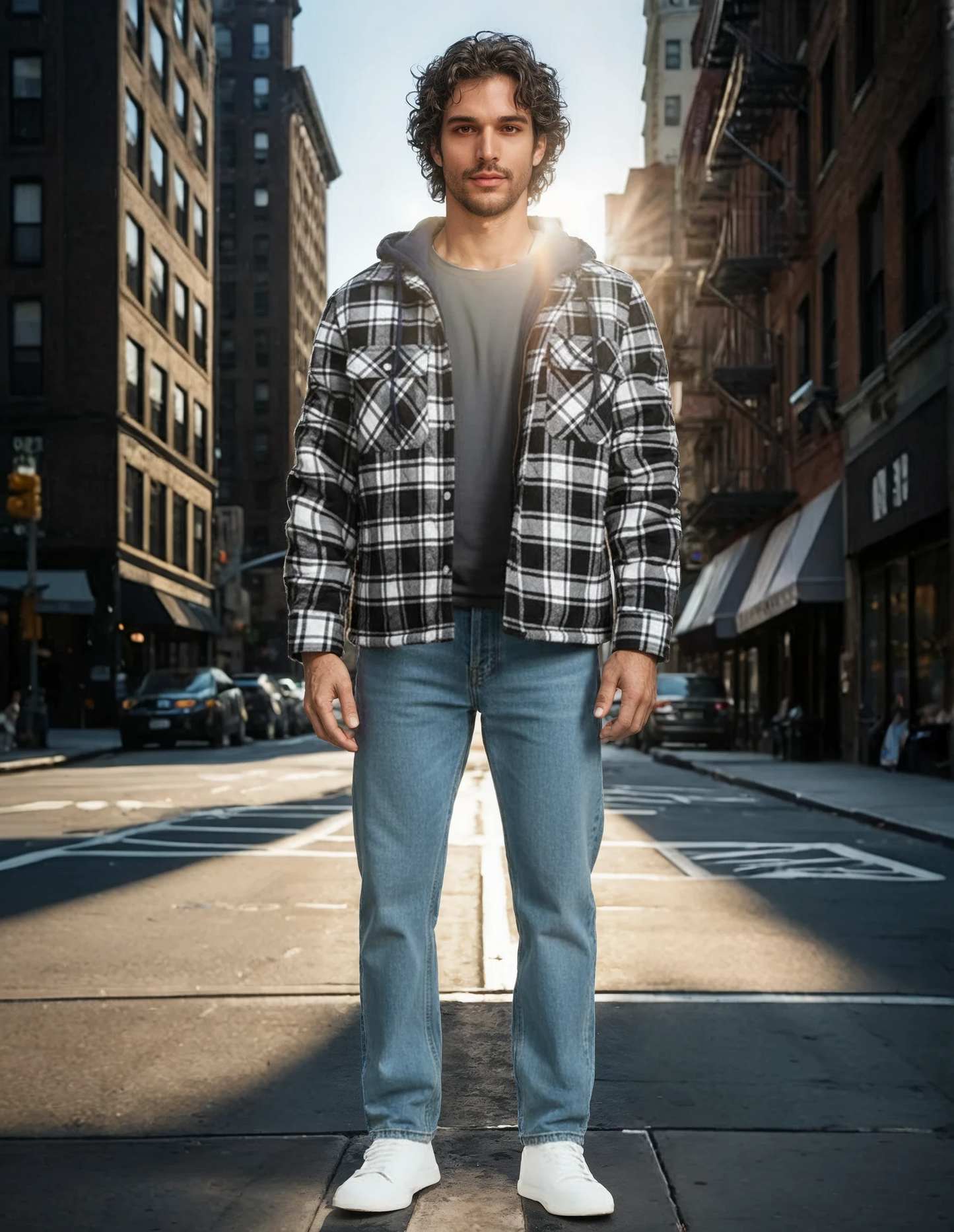 Julio – Abrigo Cálido de Mezcla de Lana Premium