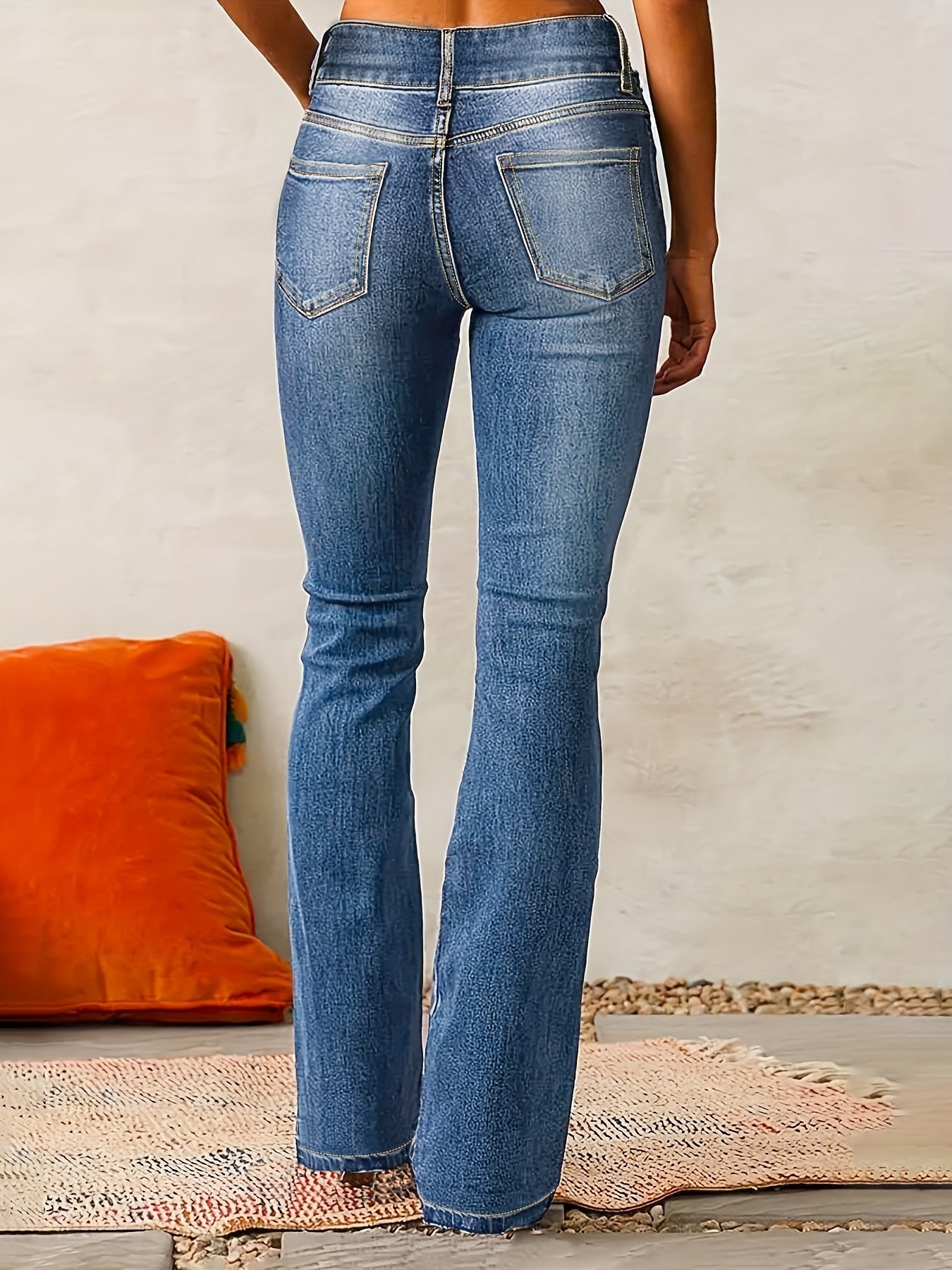 Aya™ | Jeans Skinny de Tiro Alto con Cremallera