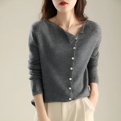 Lucía™ | Cárdigan chic con botones