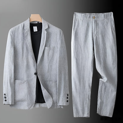 Alberto™ | Conjunto de lino elegante