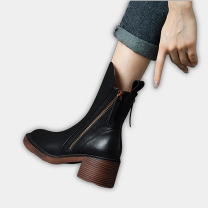 Cara™ | Botines de cuero