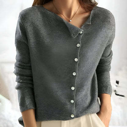 Lucía™ | Cárdigan chic con botones