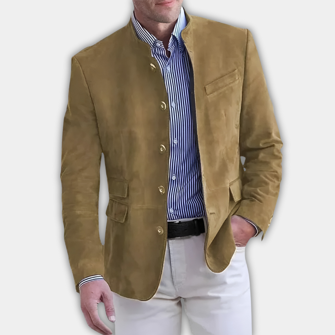 Andres™ | Chaqueta de ante elegante