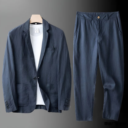 Alberto™ | Conjunto de lino elegante