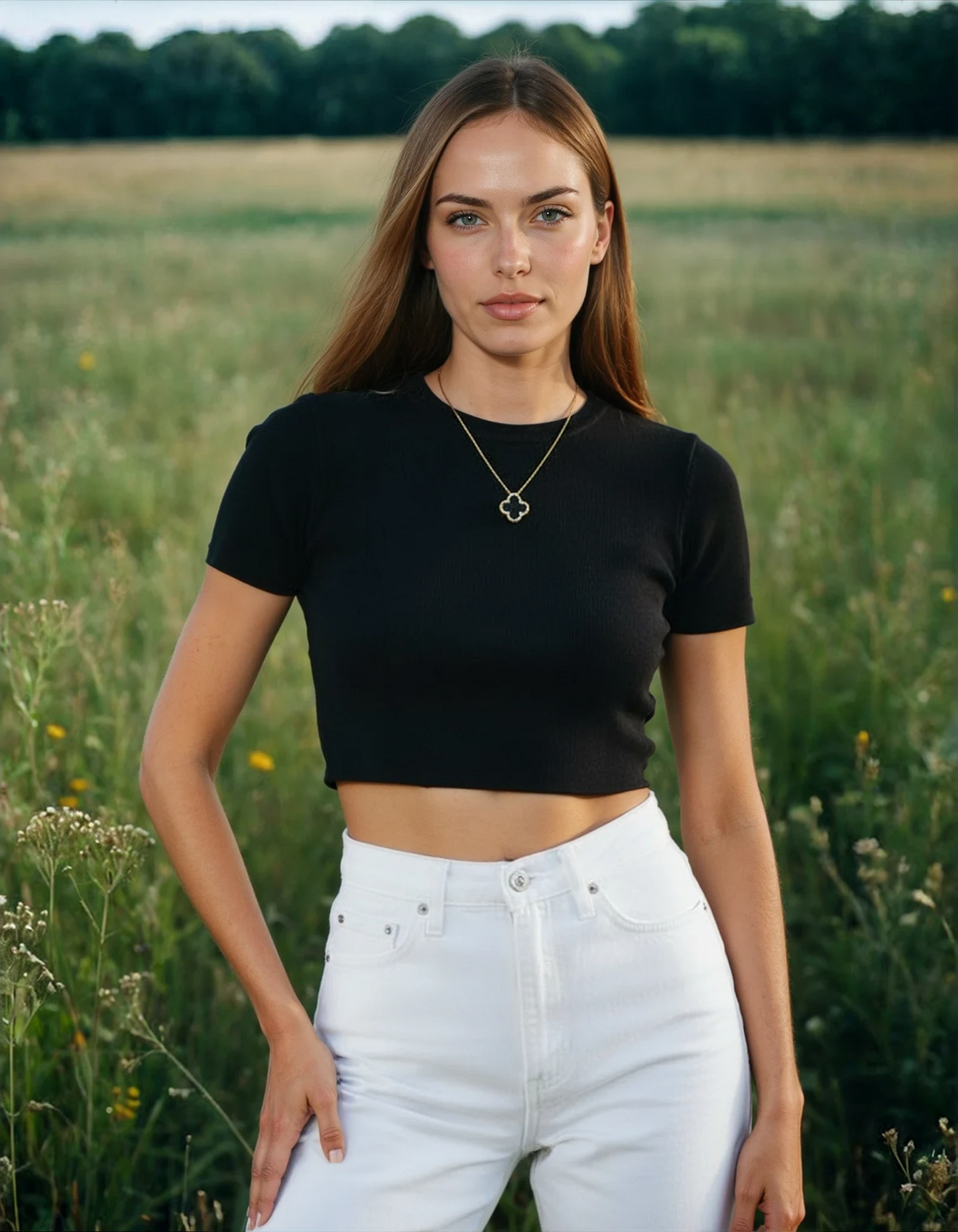 Aurora™ | Pulsera trébol de la suerte