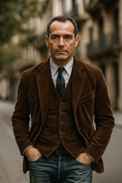 SHELBY™ | AMERICANA Y CHALECO ESTILO PEAKY BLINDERS