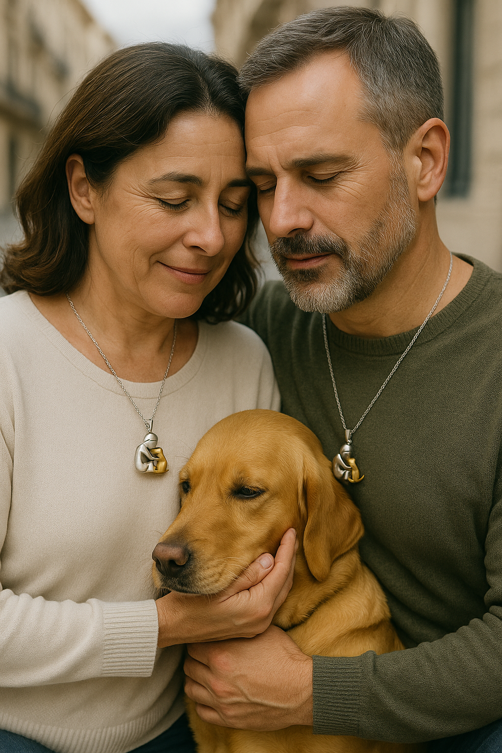 Collar Colgante “Abrazo Eterno” – Un vínculo que nunca se rompe - Vavanti Barcelona