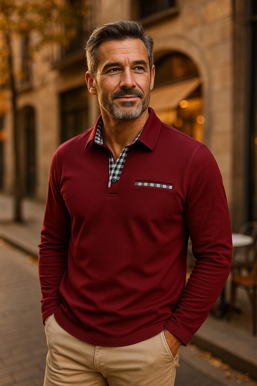 MATEAS™ | POLO DE MANGA LARGA