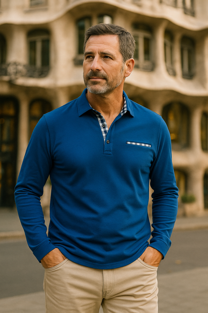 MATEAS™ | POLO DE MANGA LARGA