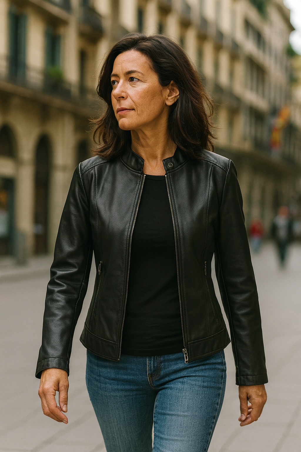 LUCIANA™ – CHAQUETA DE CUERO