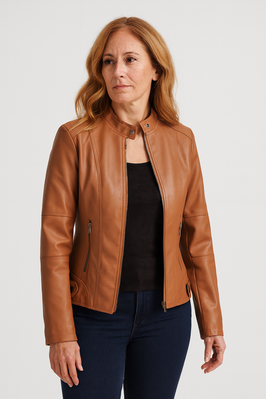 LUCIANA™ – CHAQUETA DE CUERO