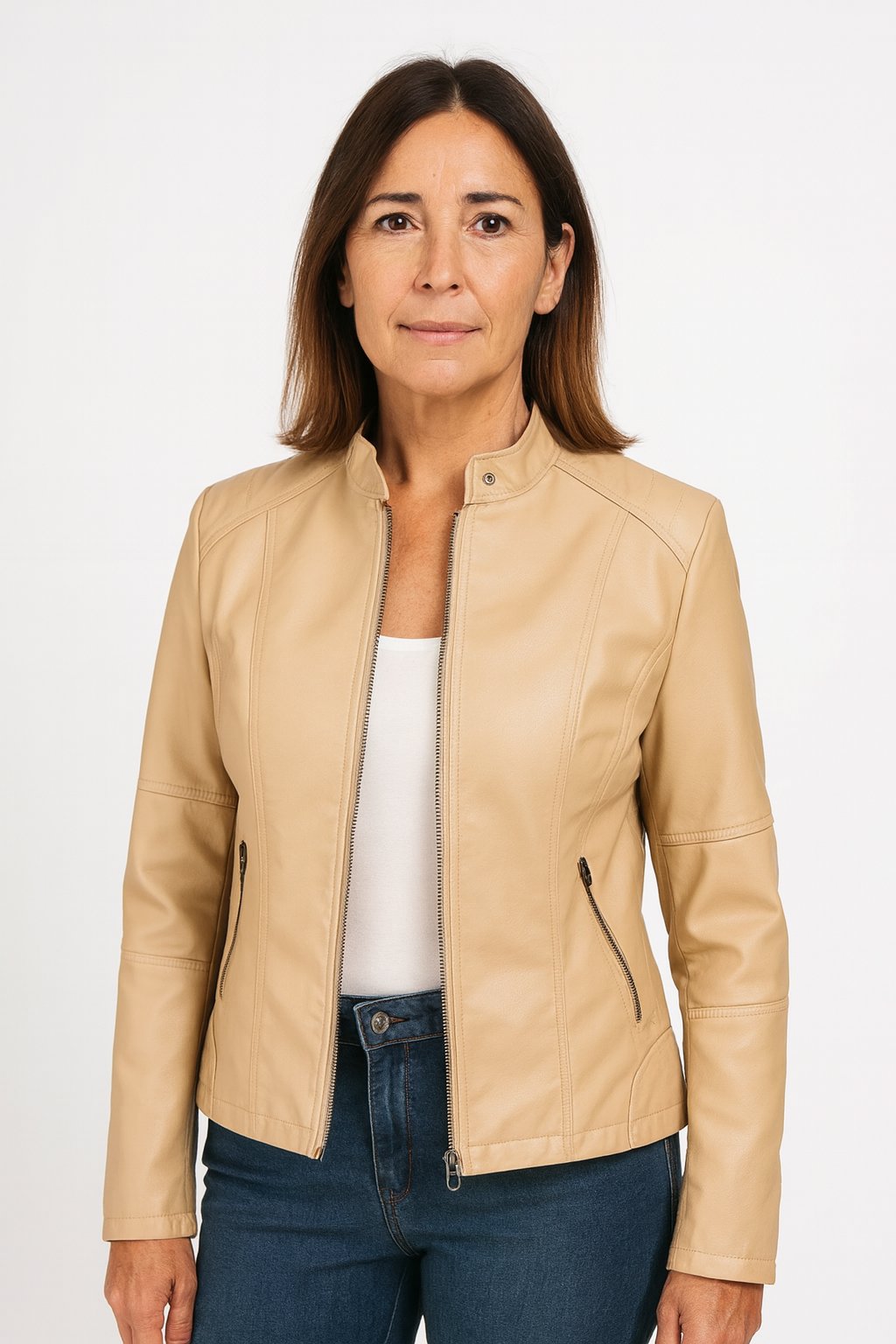 LUCIANA™ – CHAQUETA DE CUERO