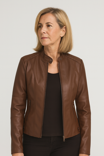 LUCIANA™ – CHAQUETA DE CUERO