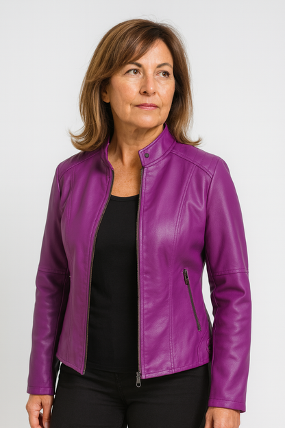 LUCIANA™ – CHAQUETA DE CUERO