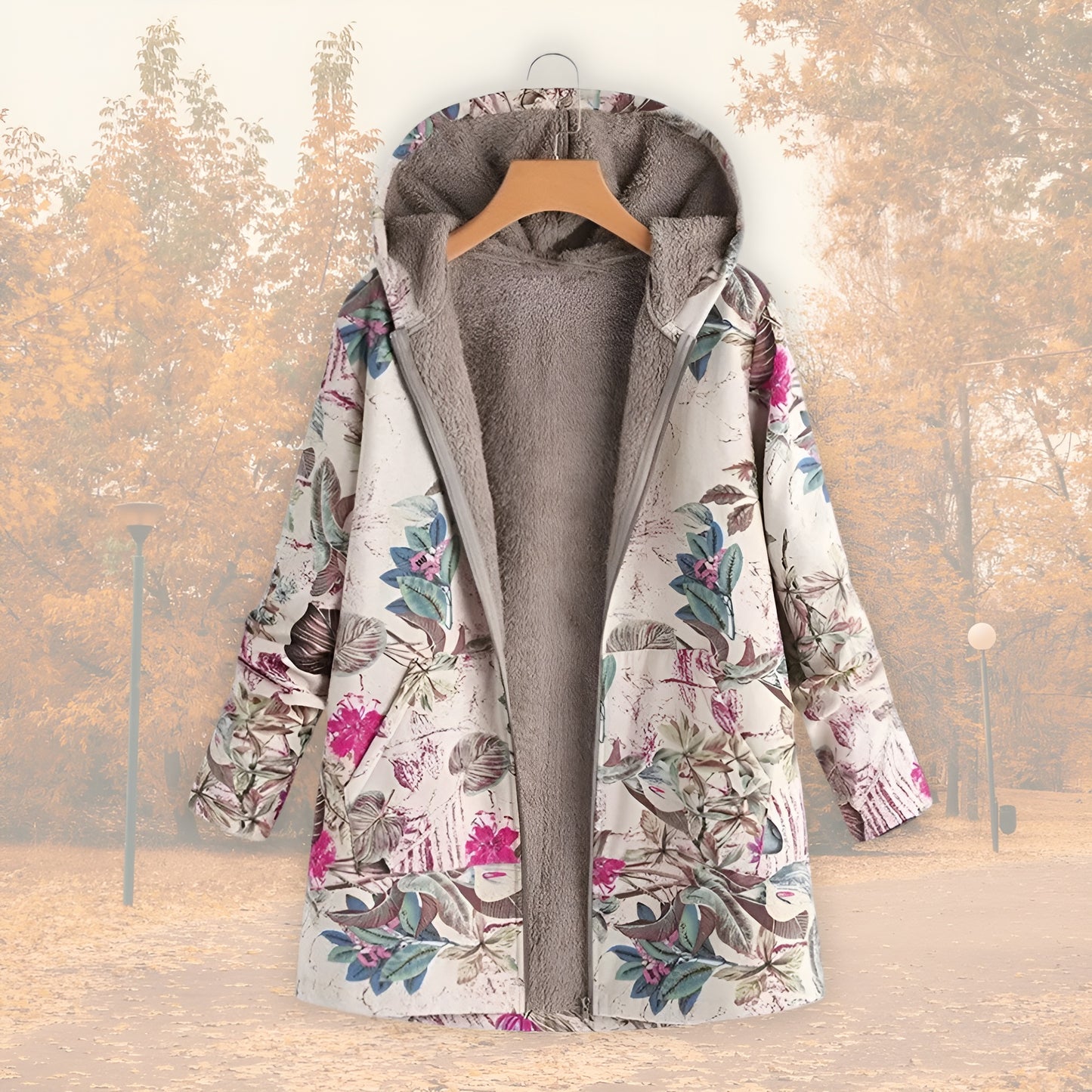 Camellia™ | Abrigo Cálido con Forro Polar