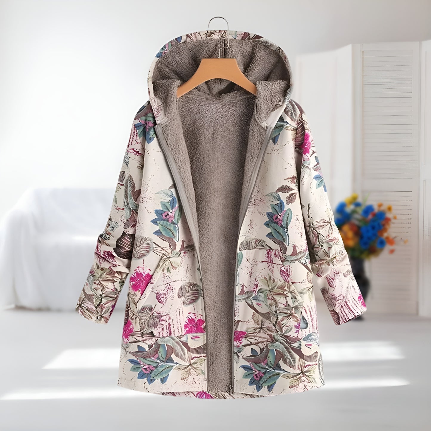 Camellia™ | Abrigo Cálido con Forro Polar