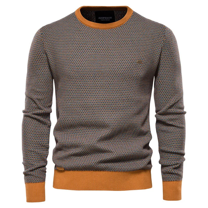 DUMONT LYON ™ | PULL TARTAN HOMME