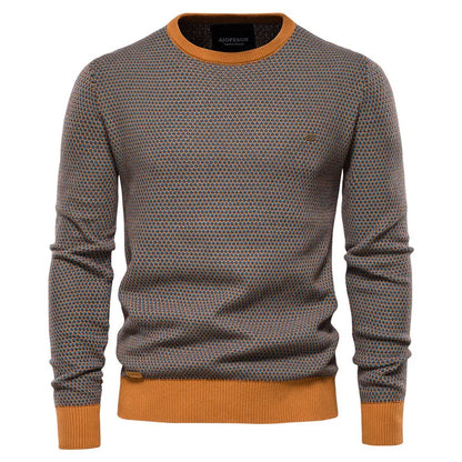 DUMONT LYON ™ | PULL TARTAN HOMME