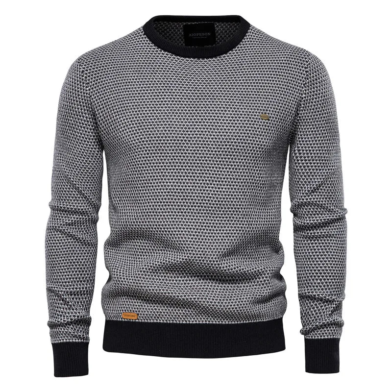 DUMONT LYON ™ | PULL TARTAN HOMME