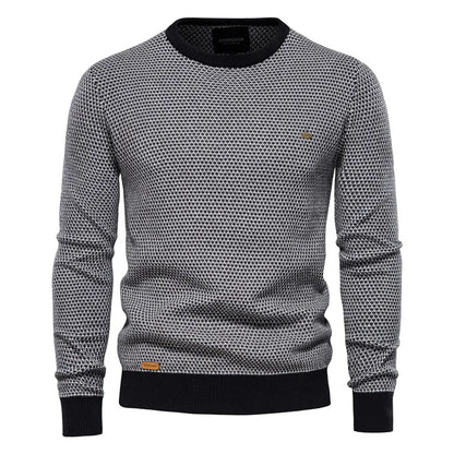 DUMONT LYON ™ | PULL TARTAN HOMME