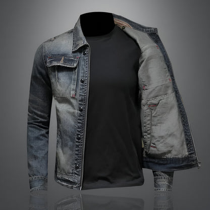 Xavi™ | Chaqueta Vaquera Premium 75% Algodón (Casi agotado)