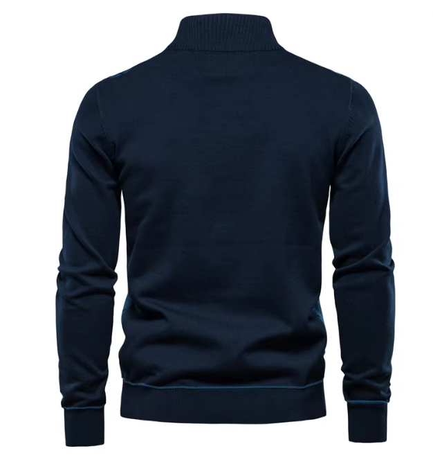 DUMONT LYON™ | PULL HOMME AVEC MI-ZIP