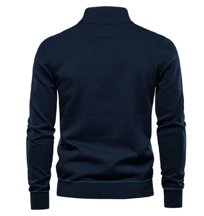 DUMONT LYON™ | PULL HOMME AVEC MI-ZIP