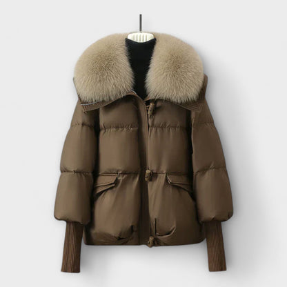 Alejandra™ | Chaqueta elegante con forro de pelo