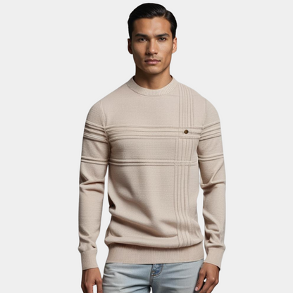 DUMONT LYON™ | PULLOVER ÉLÉGANT POUR HOMME TRICOTÉ