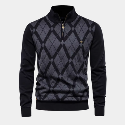 DUMONT LYON™ | PULL HOMME AVEC MI-ZIP