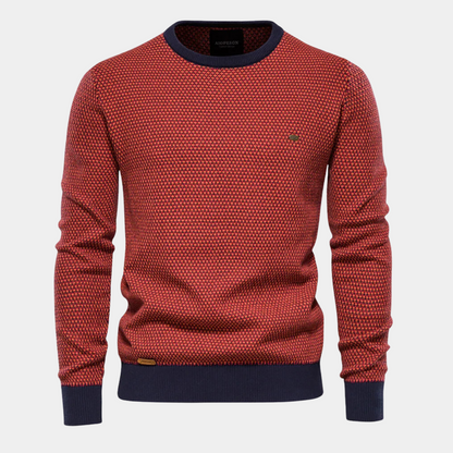 DUMONT LYON ™ | PULL TARTAN HOMME