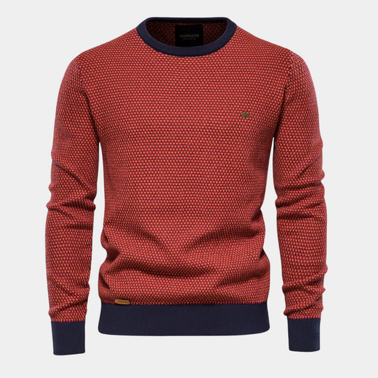 DUMONT LYON ™ | PULL TARTAN HOMME