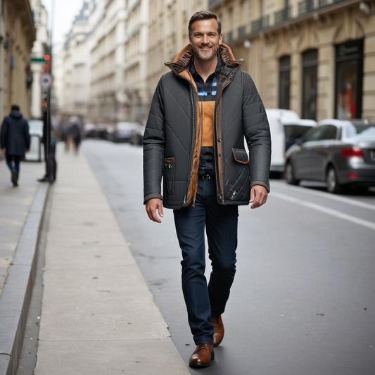 Alfonso™ | Chaqueta acolchada elegante