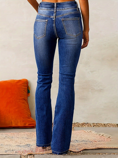 Aya™ | Jeans Skinny de Tiro Alto con Cremallera