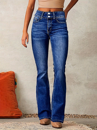 Aya™ | Jeans Skinny de Tiro Alto con Cremallera
